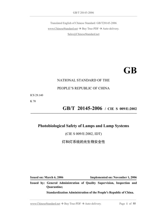 GB/T 20145-2006 Page 1