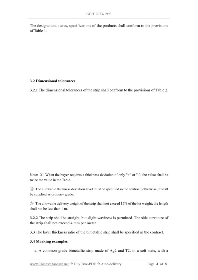 GB/T 2073-1993 Page 4
