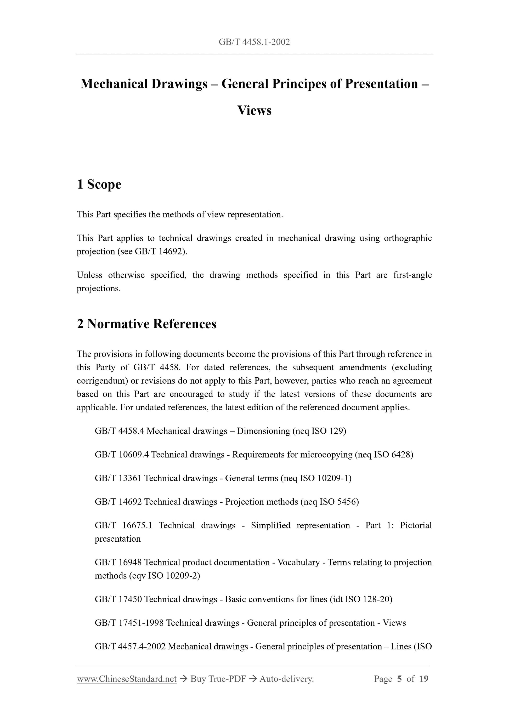 GB/T 4458.1-2002 Page 4