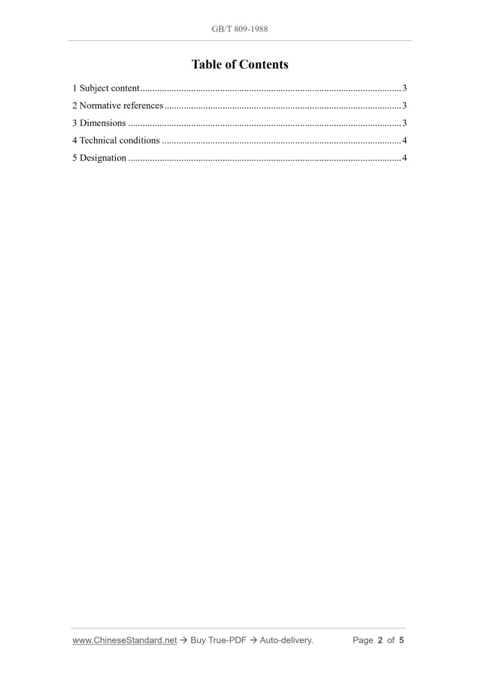 GB/T 809-1988 Page 2