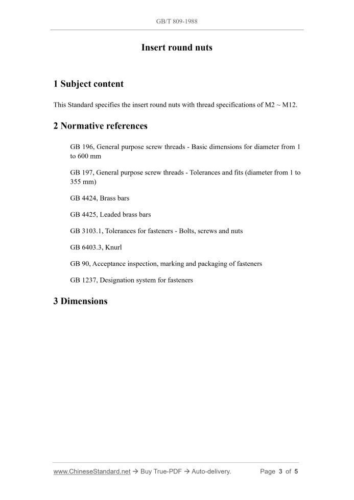 GB/T 809-1988 Page 3