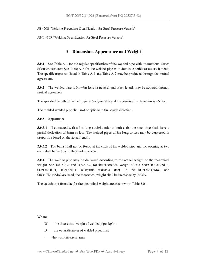 HG/T 20537.3-1992 Page 4