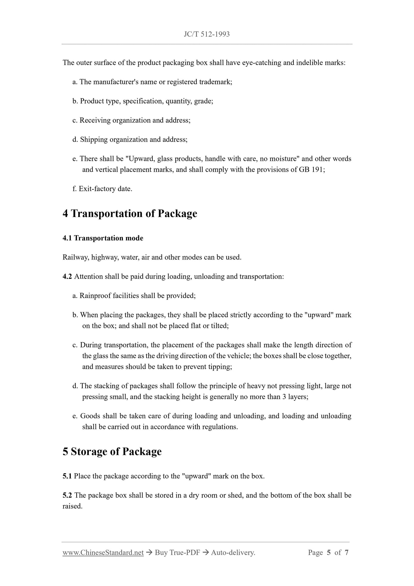JC/T 512-1993 Page 5