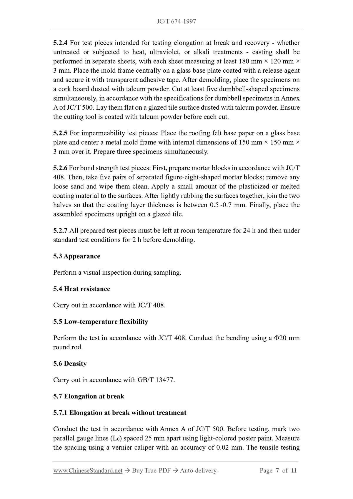 JC/T 674-1997 Page 7