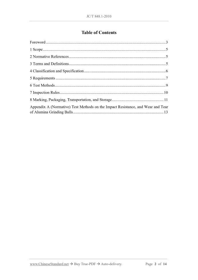 JC/T 848.1-2010 Page 2
