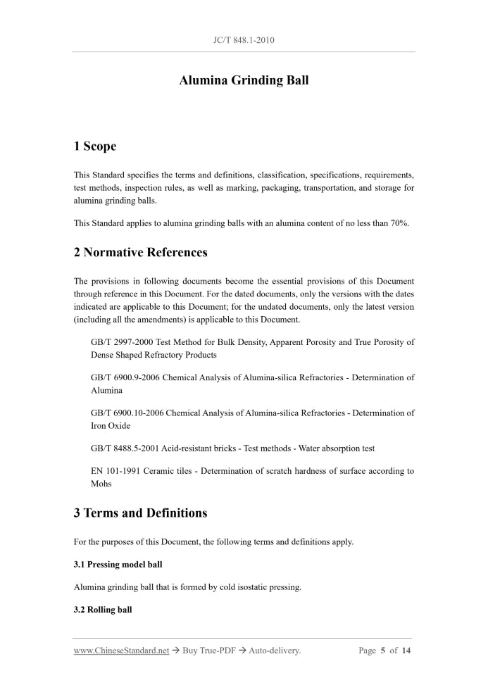 JC/T 848.1-2010 Page 3