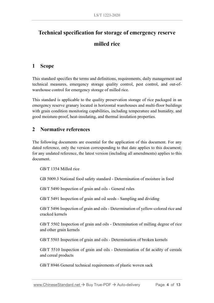 LS/T 1223-2020 Page 3