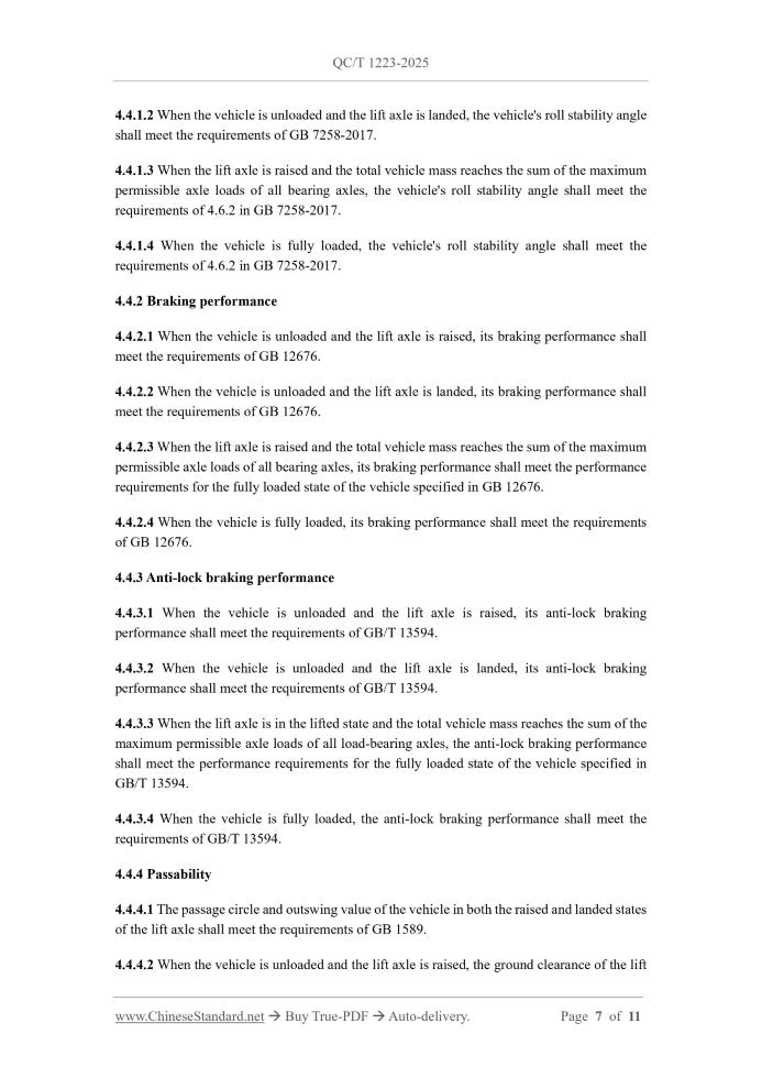 QC/T 1223-2025 Page 6