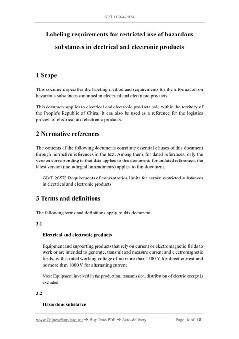SJ/T 11364-2024 English PDF (SJ/T11364-2024) – www.ChineseStandard.us ...