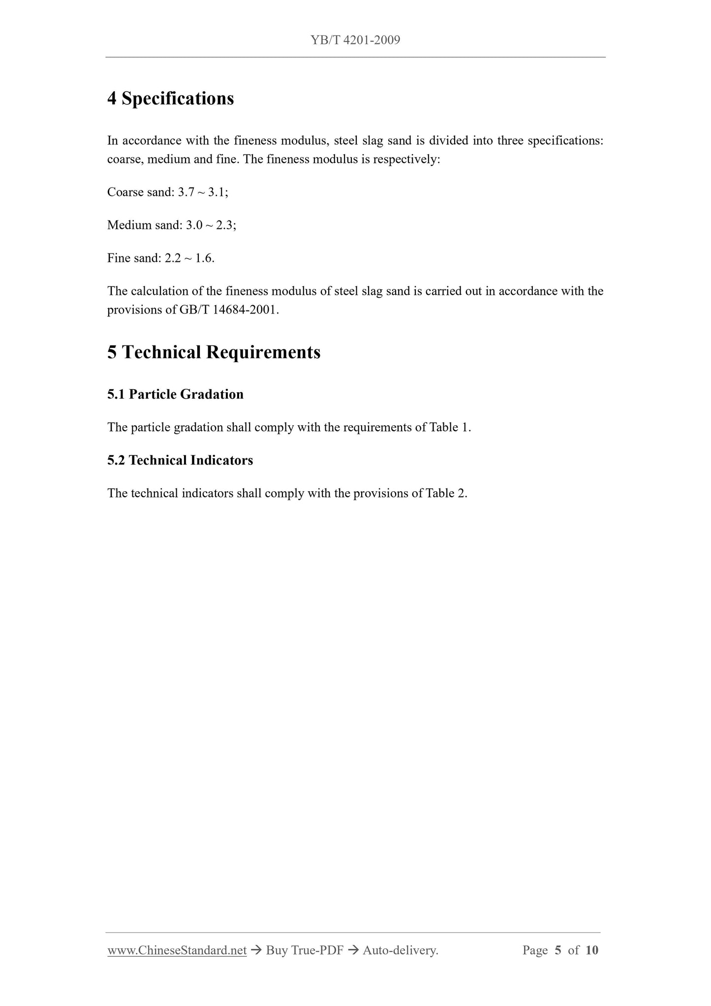 YB/T 4201-2009 Page 4