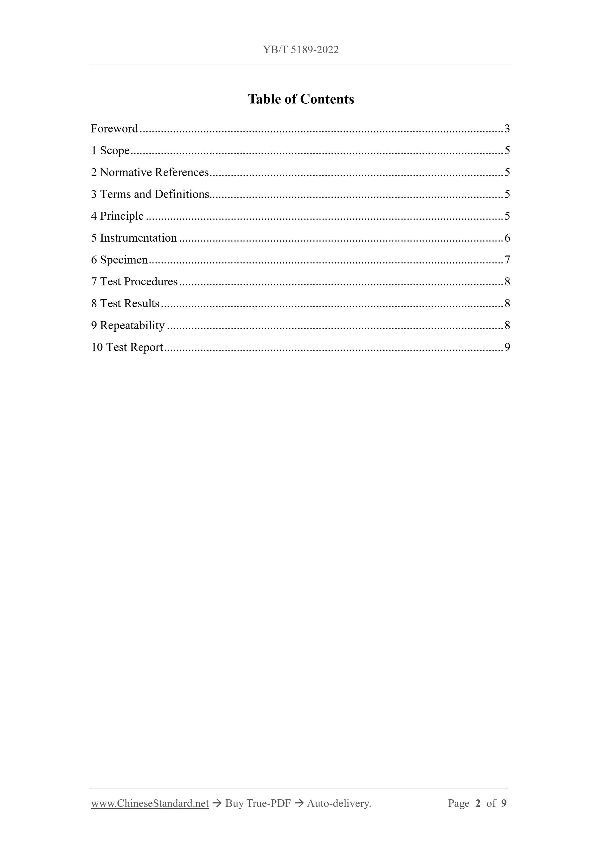 YB/T 5189-2022 Page 2