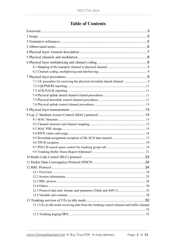 YD/T 2741-2014 Page 2