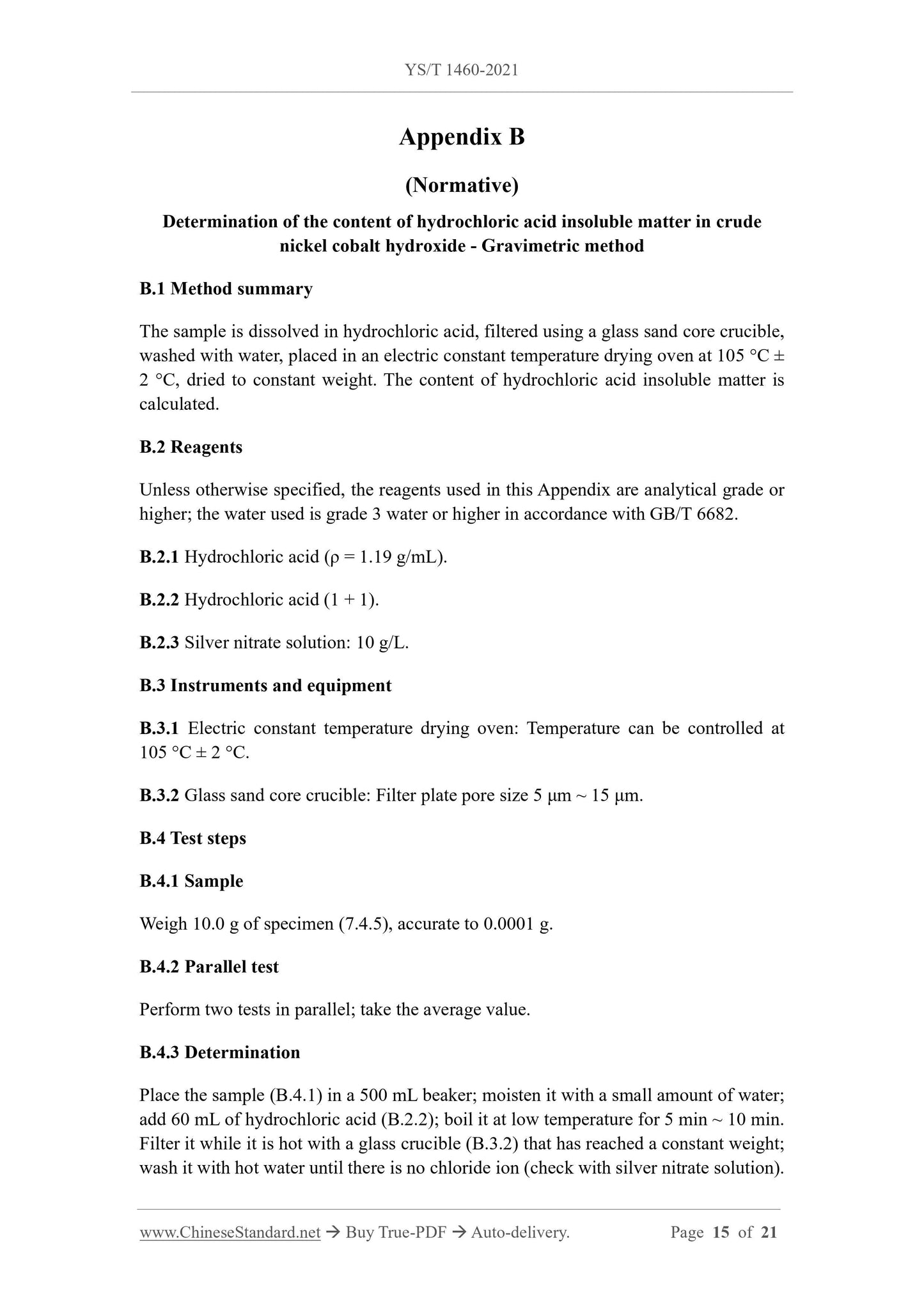 YS/T 1460-2021 Page 8