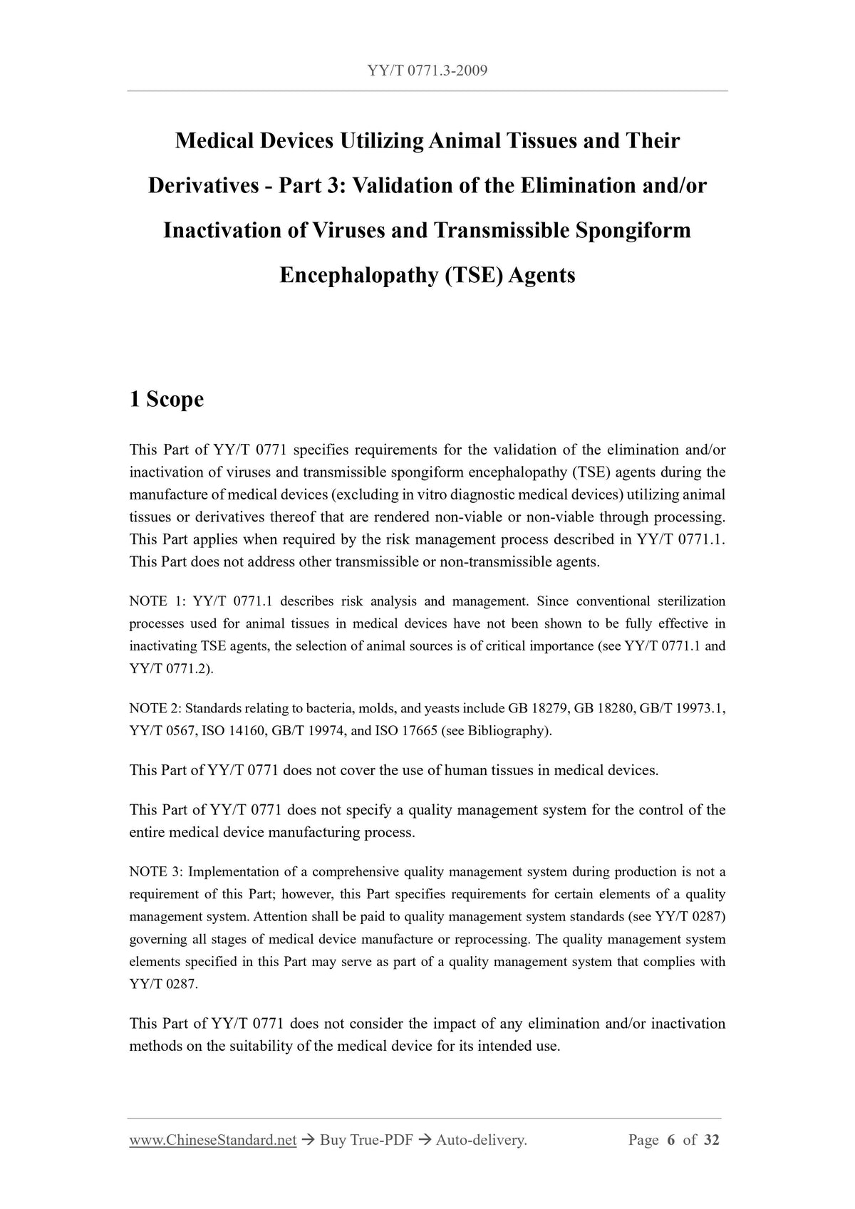 YY/T 0771.3-2009 Page 3