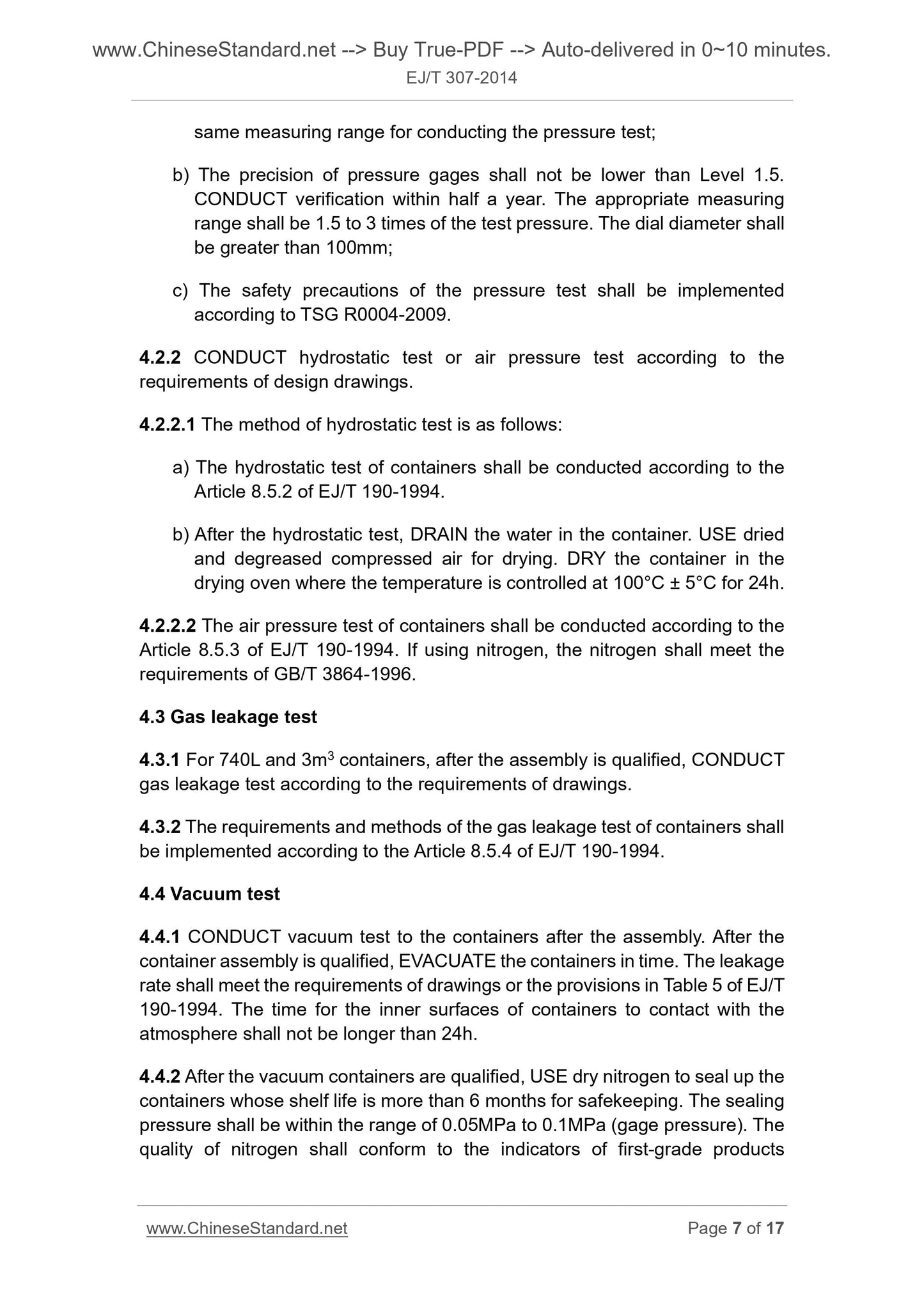 EJ/T 307-2014 Page 6