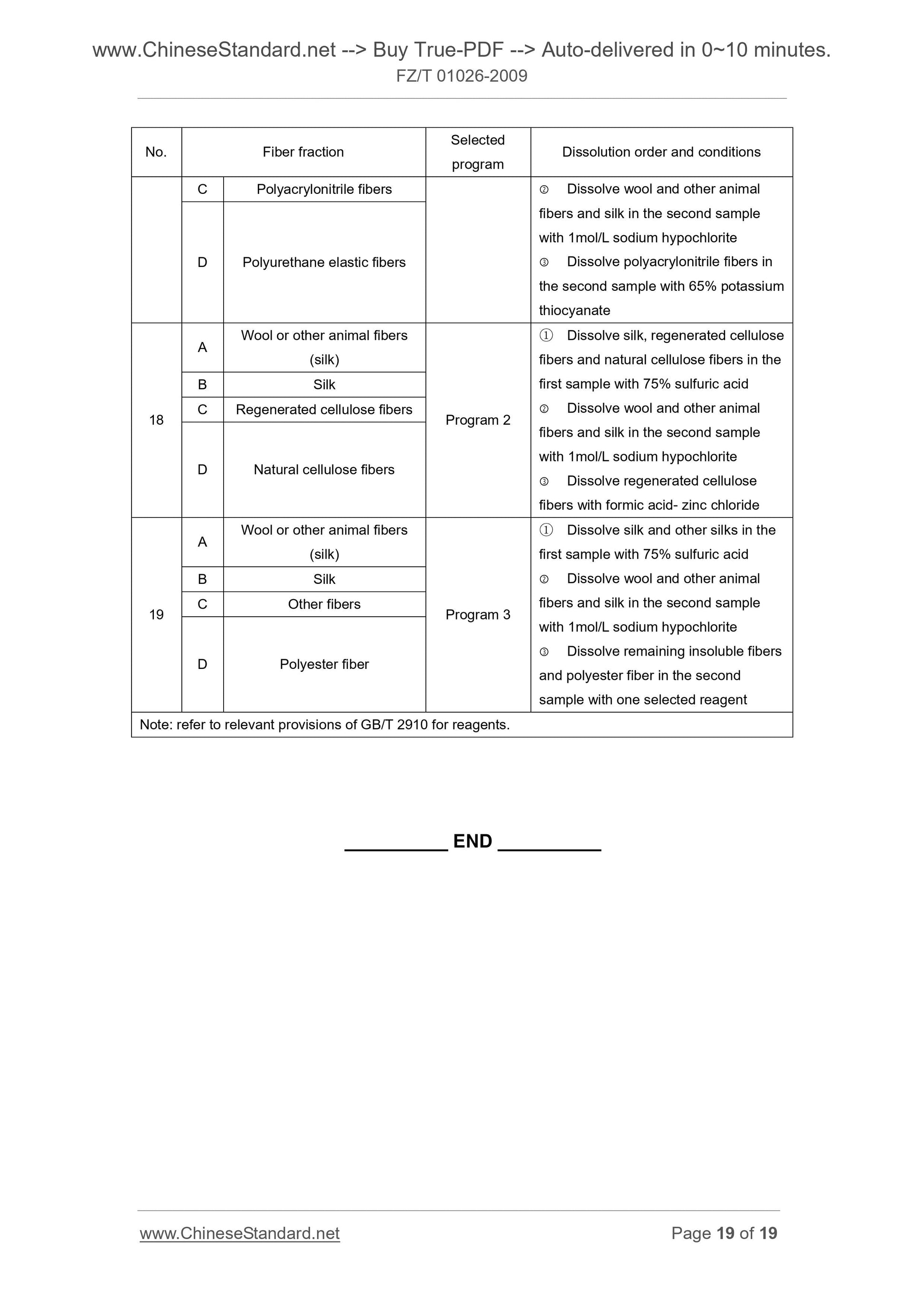 FZ/T 01026-2009 Page 9