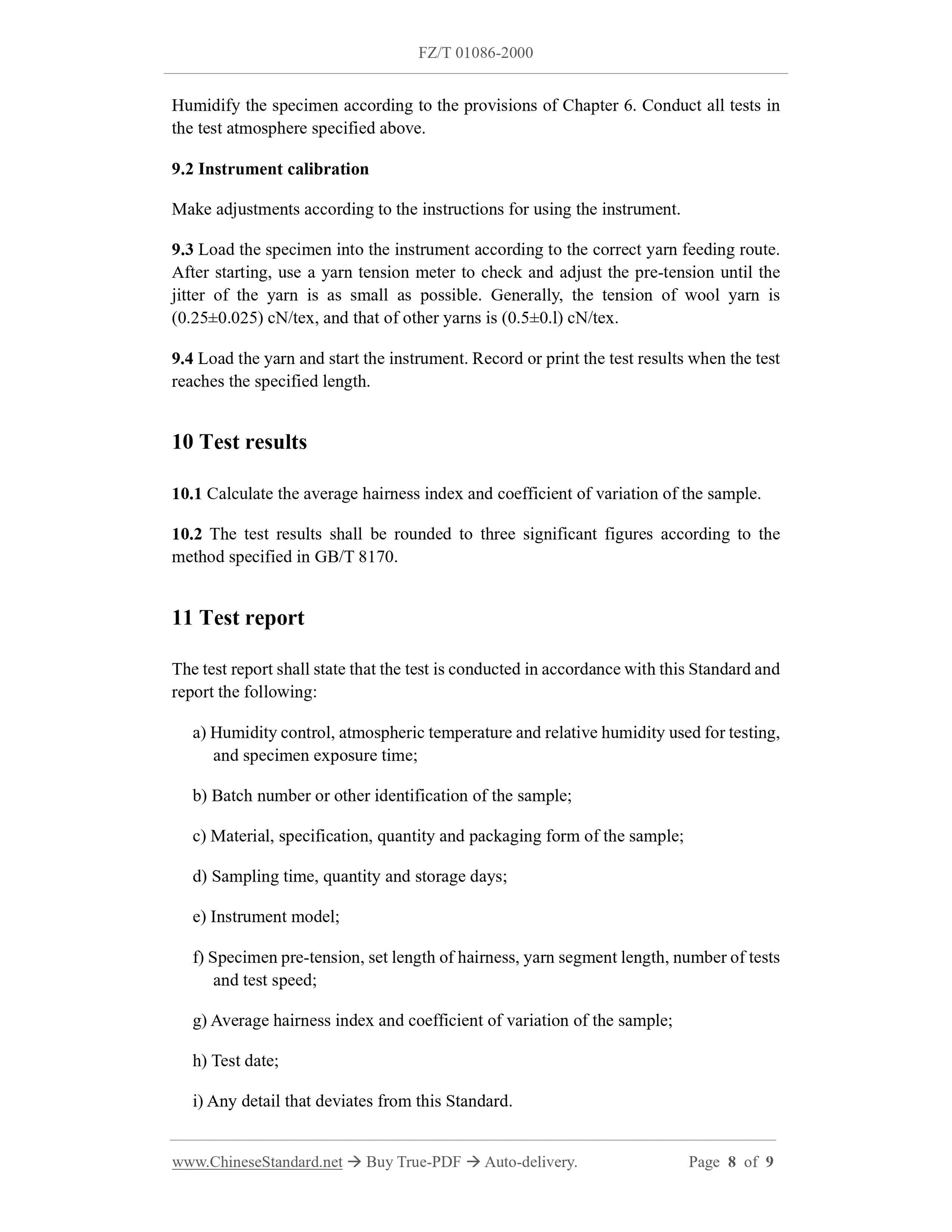 FZ/T 01086-2000 Page 5