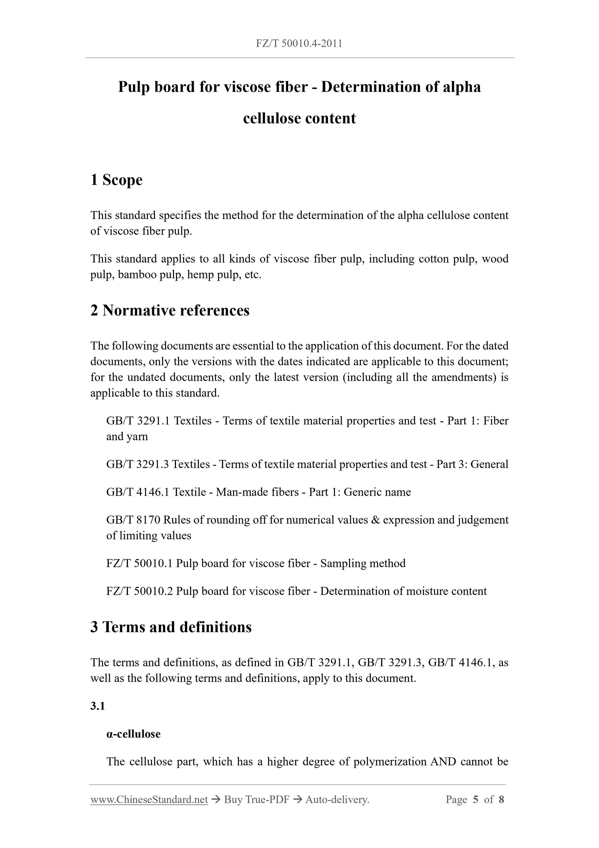 FZ/T 50010.4-2011 Page 3