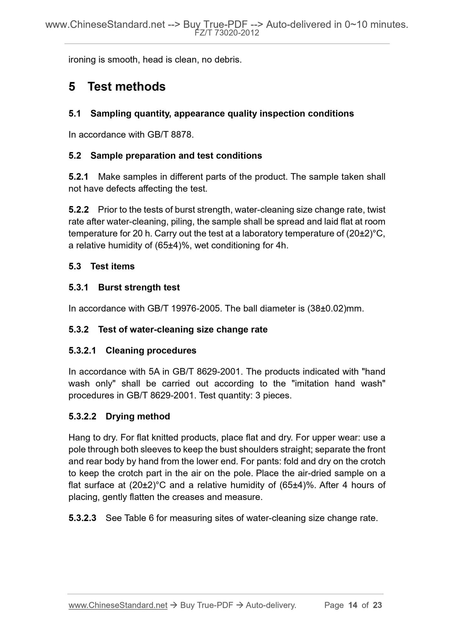 FZ/T 73020-2012 Page 6