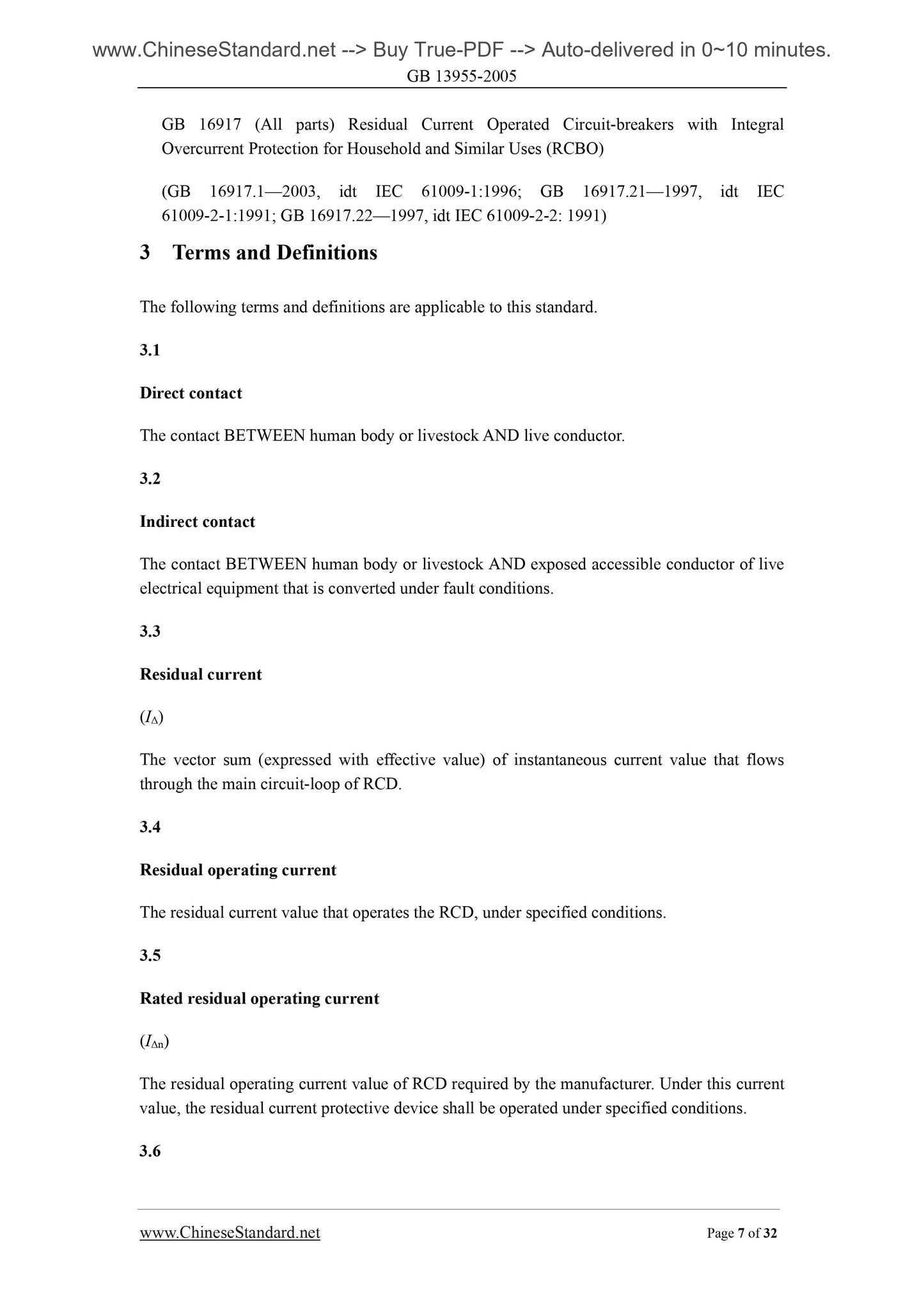 GB 13955-2005 Page 7