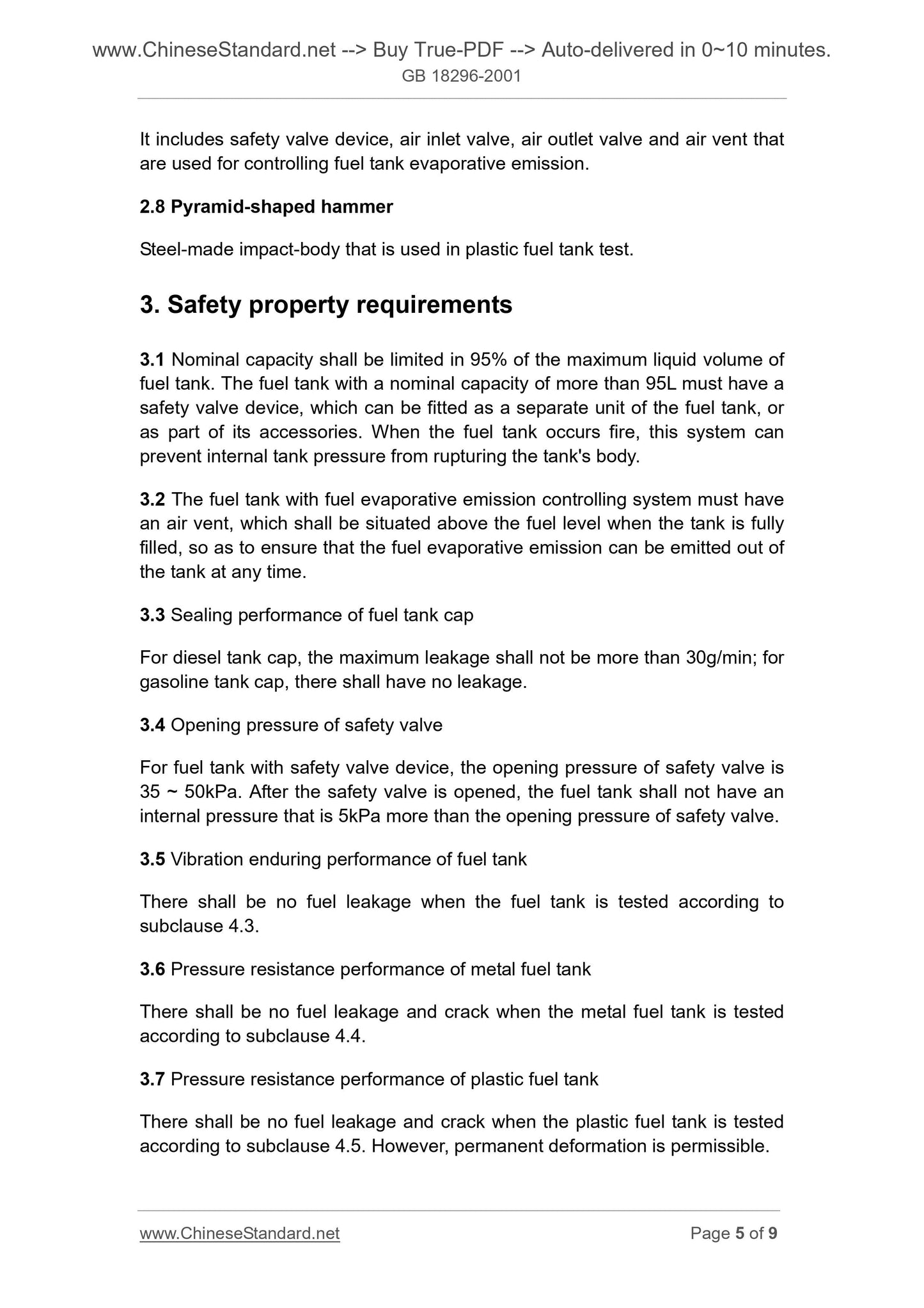 GB 18296-2001 Page 5