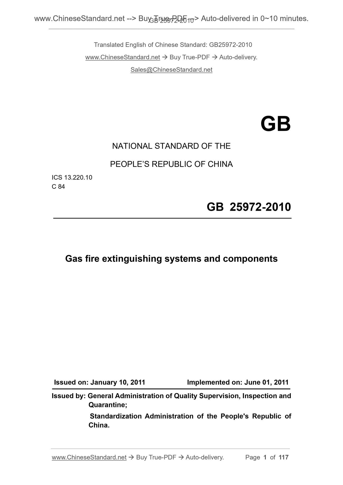 GB 25972-2010 Page 1