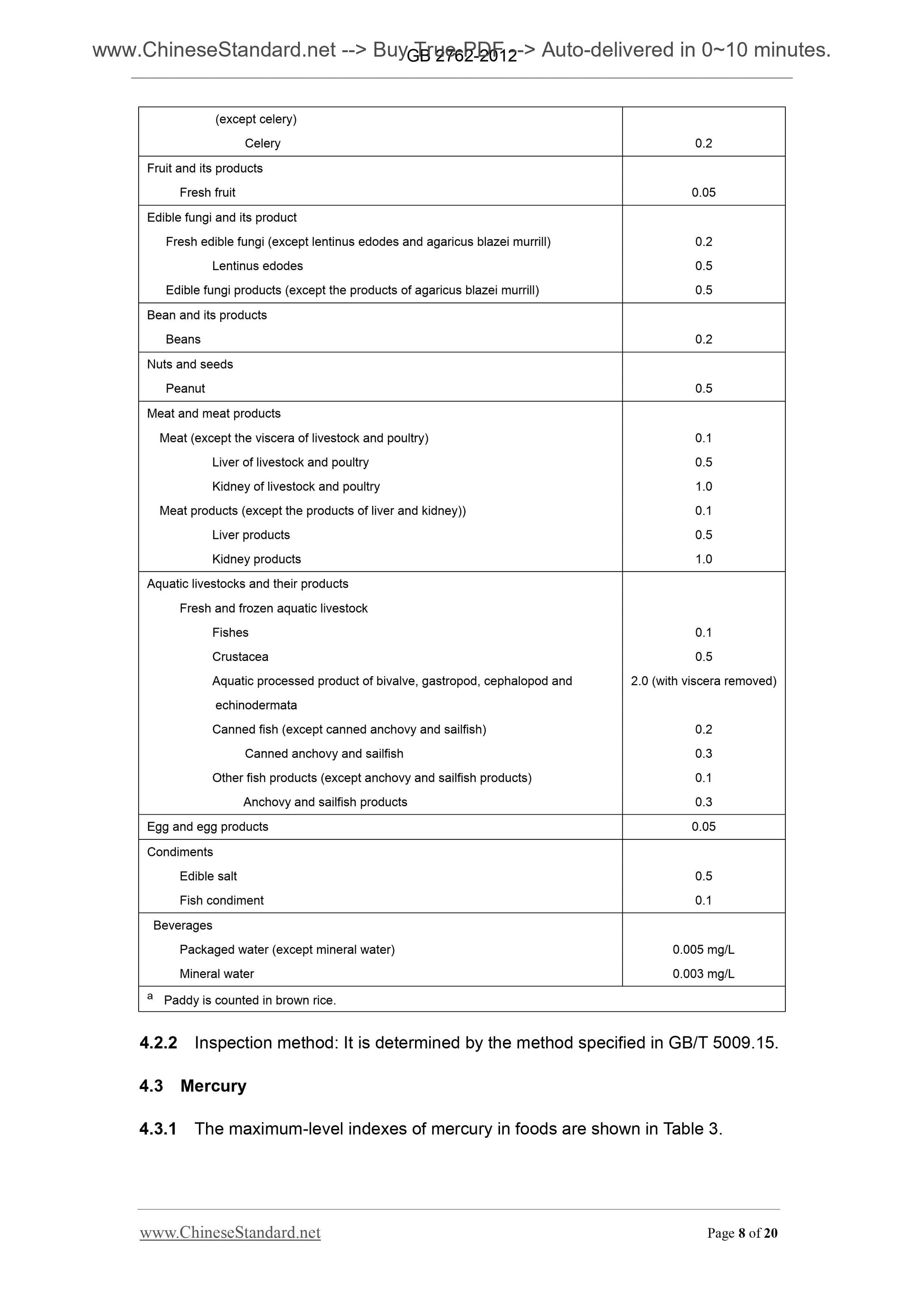 GB 2762-2012 Page 5