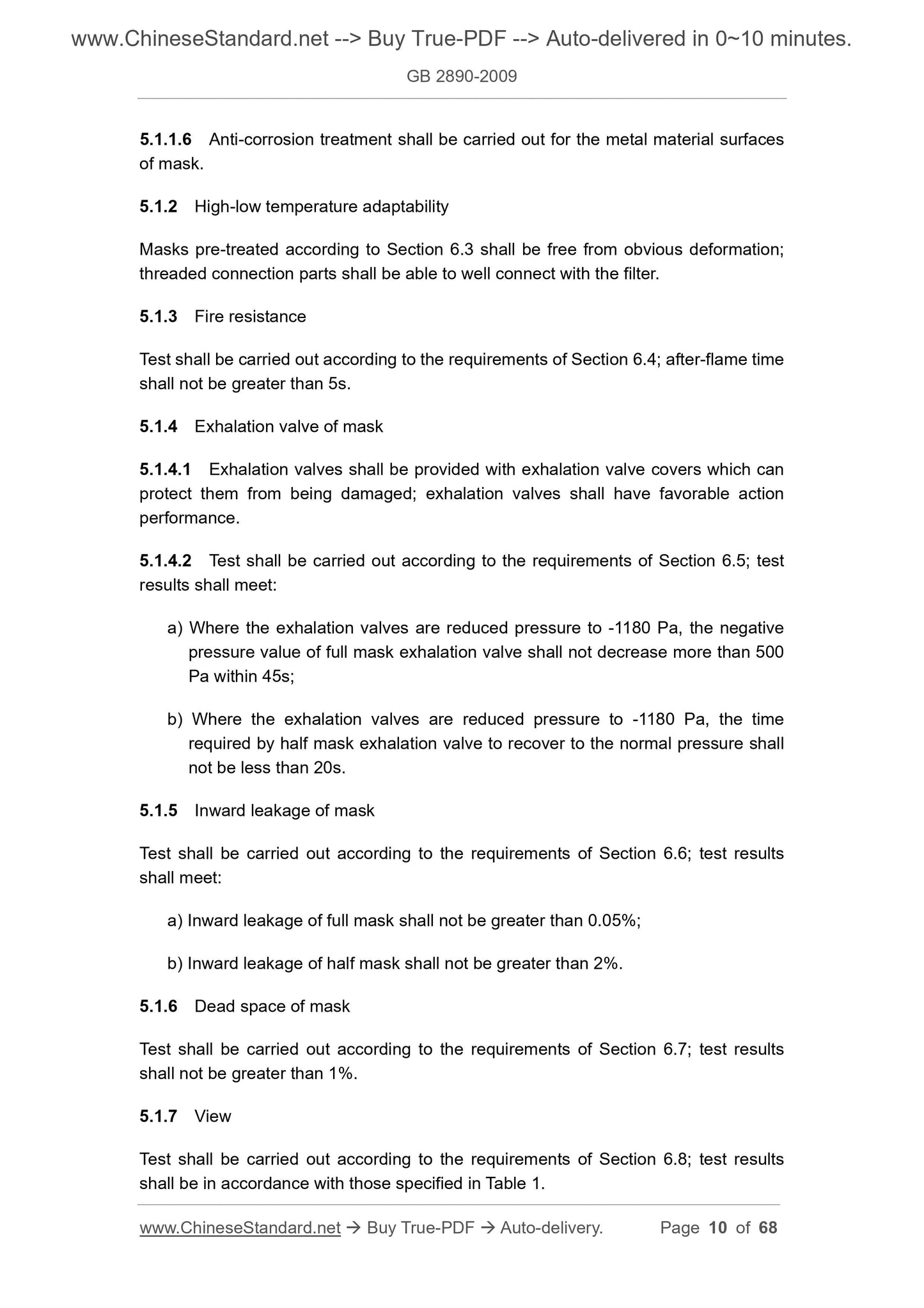 GB 2890-2009 Page 5