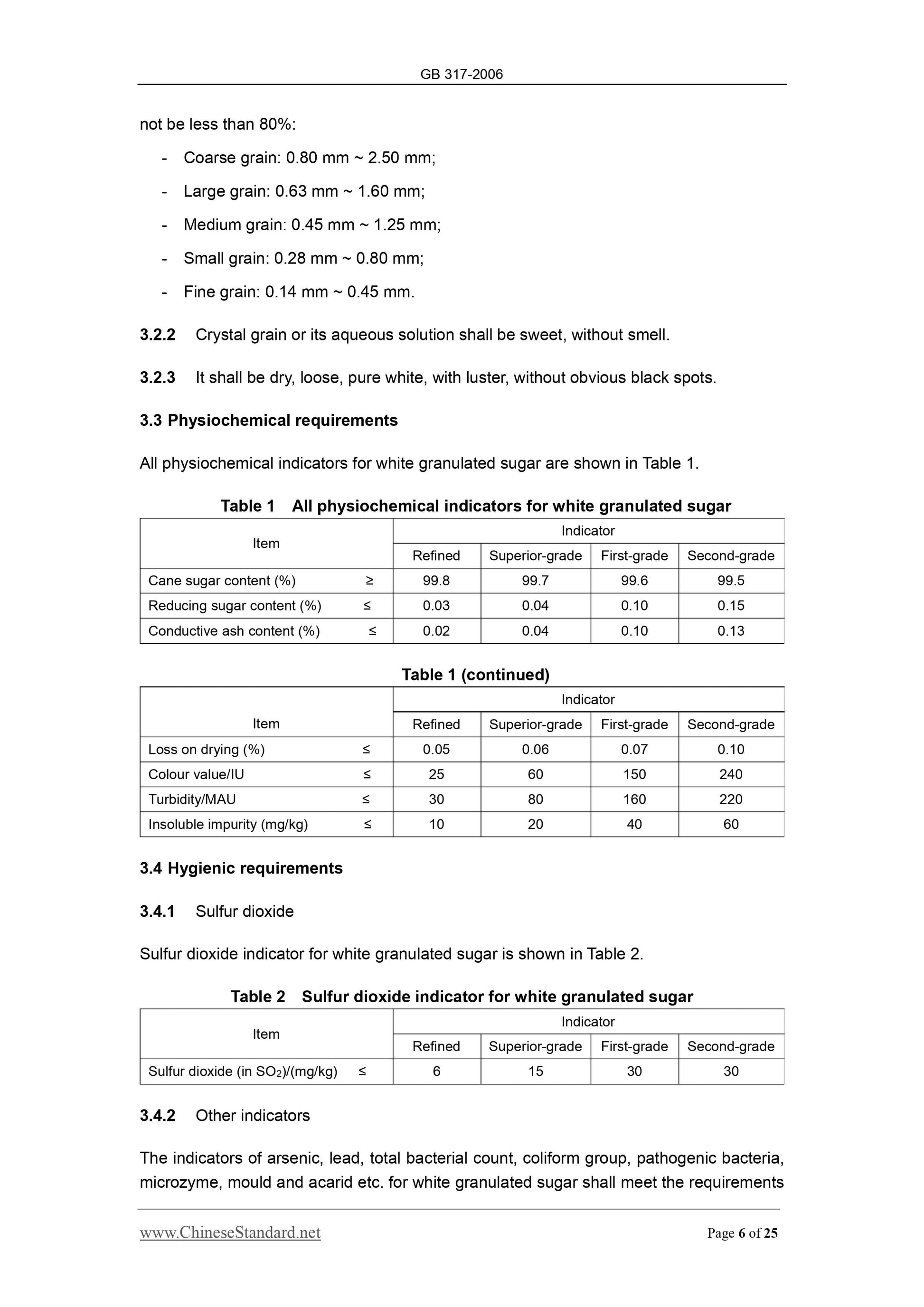 GB 317-2006 Page 6