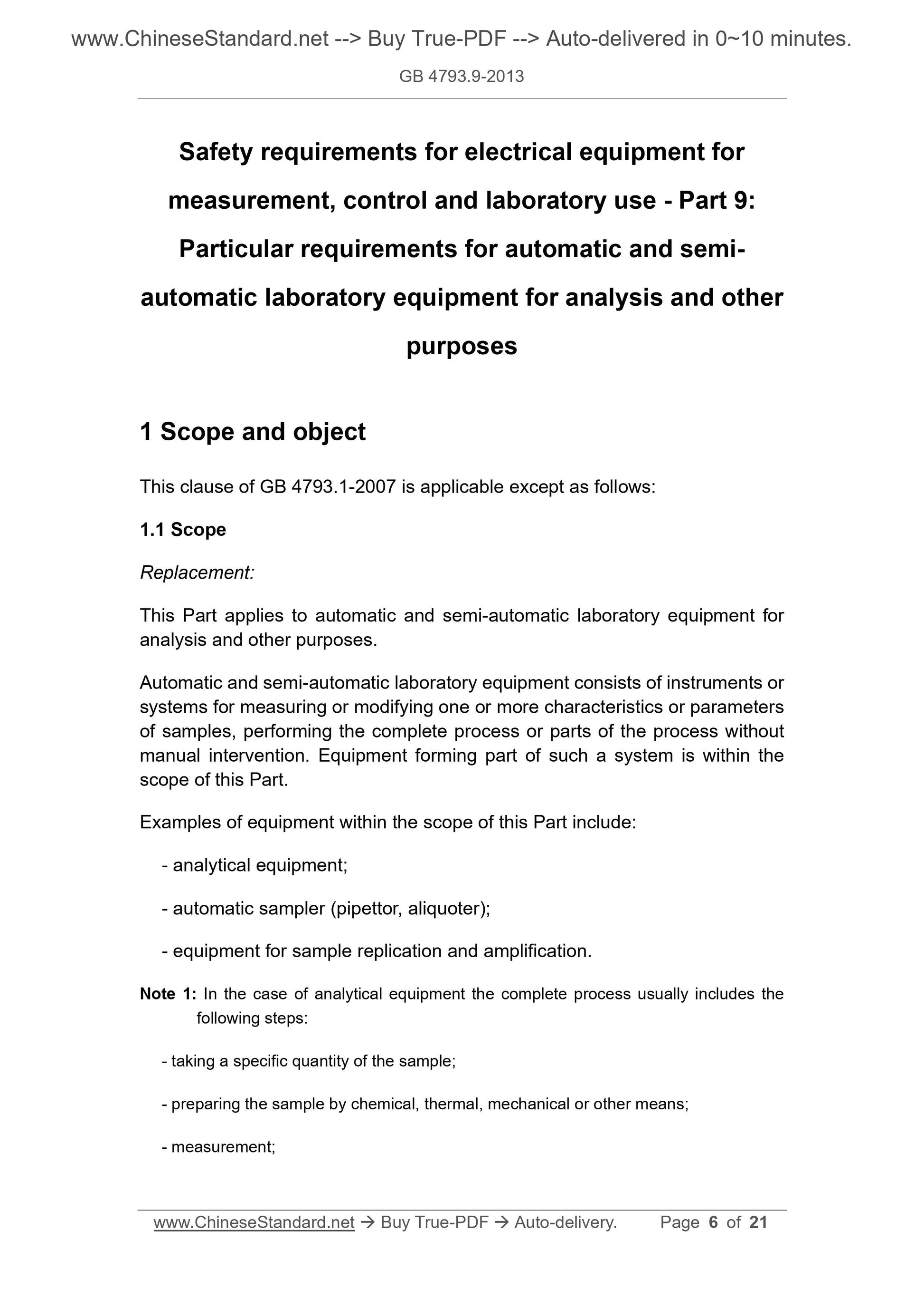 Gb 4793 9 2013 english pdf www chinesestandard us www