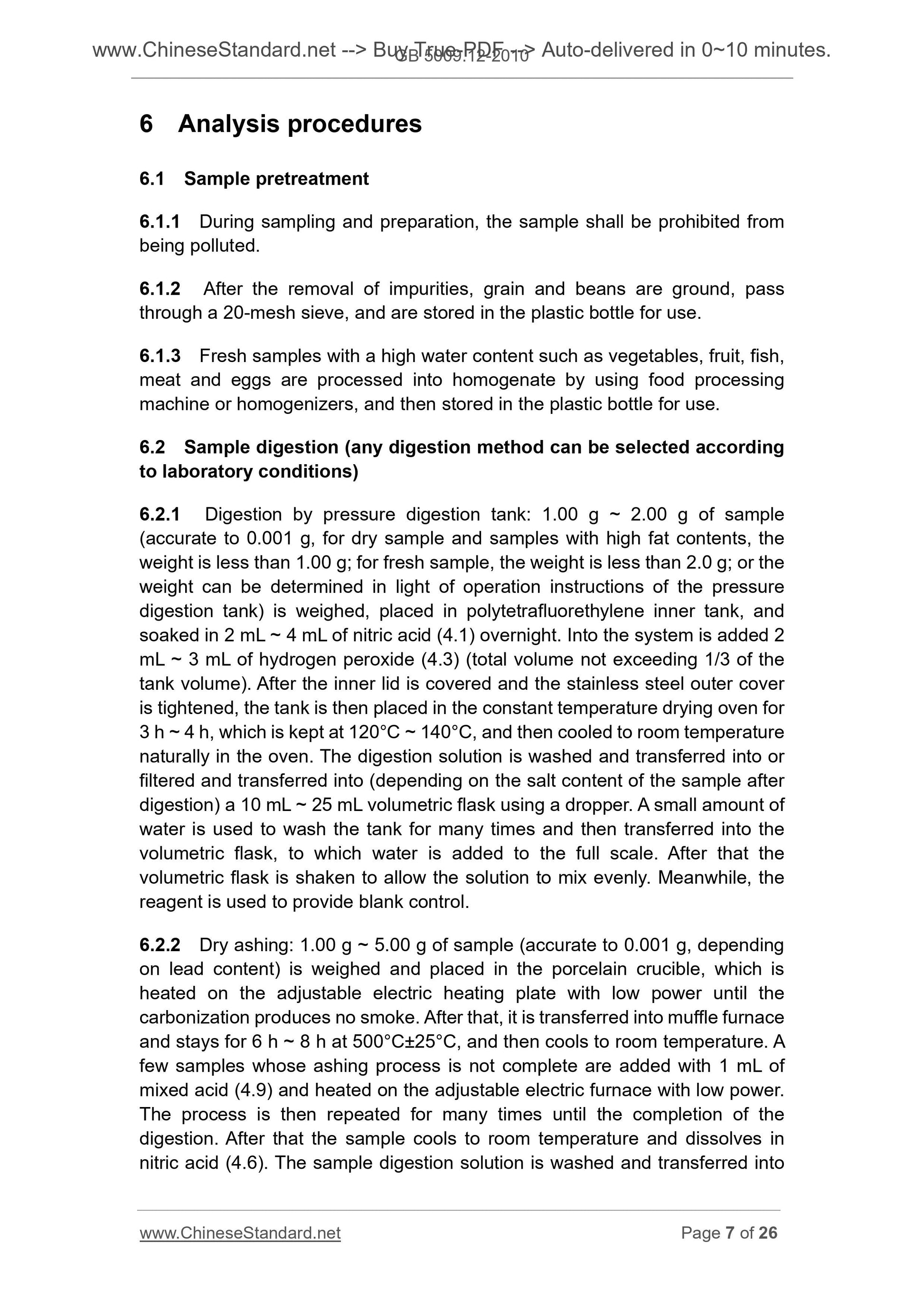 GB 5009.12-2010 Page 6
