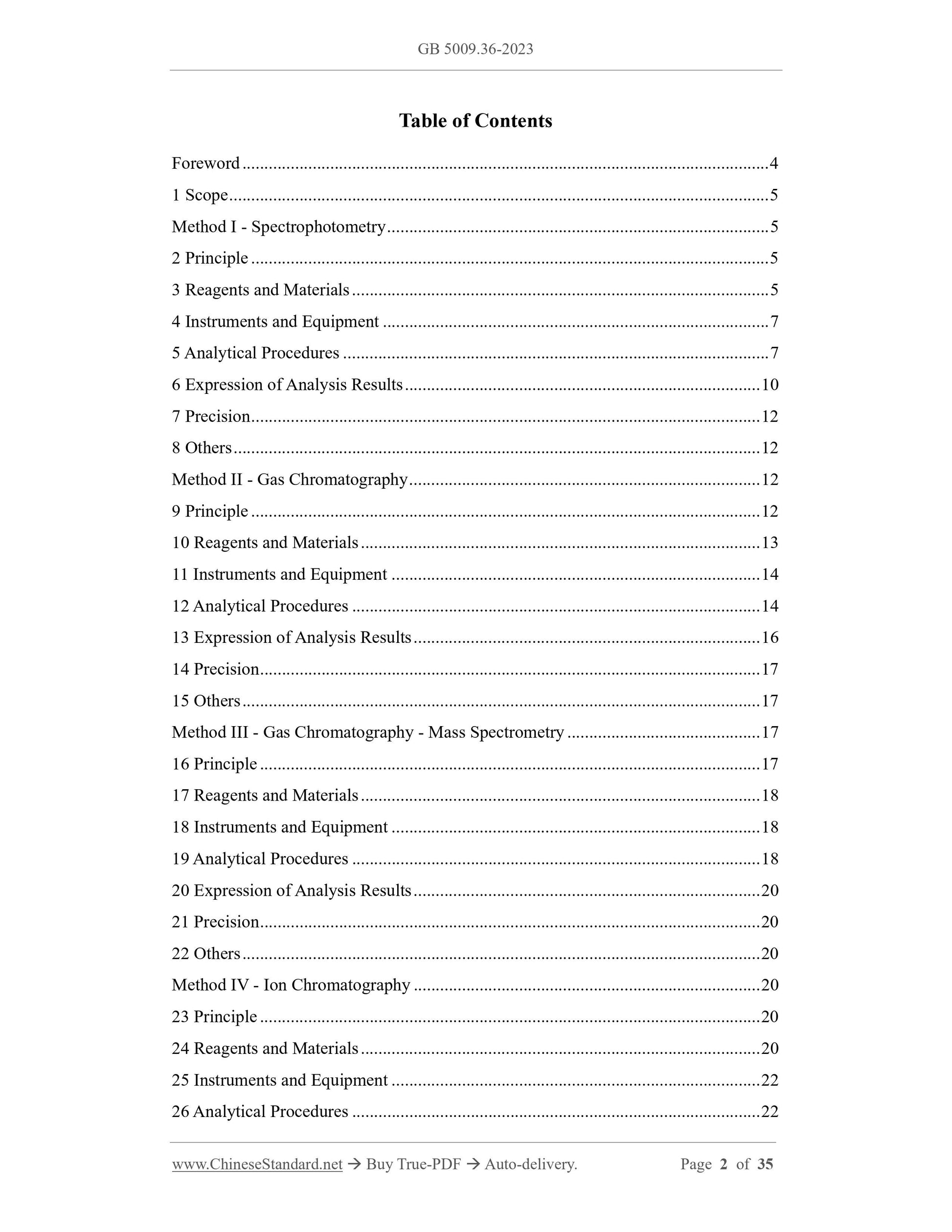 GB 5009.36-2023 Page 2