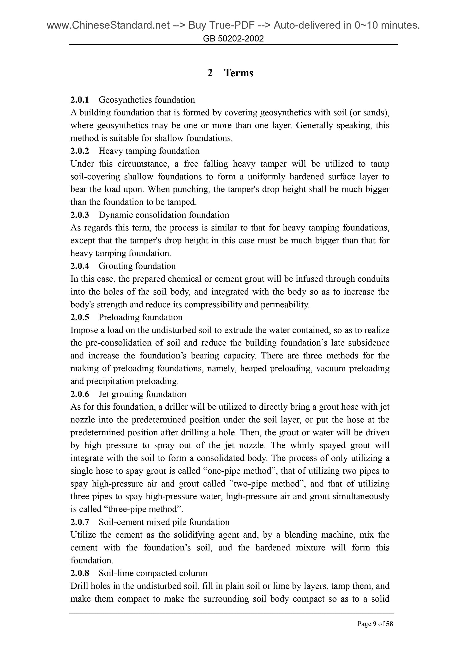 GB 50202-2002 Page 9