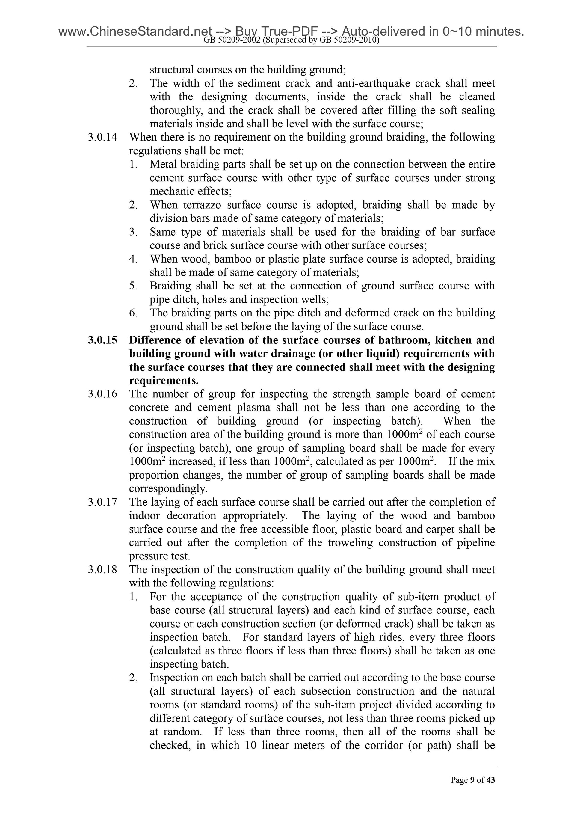 GB 50209-2002 Page 9