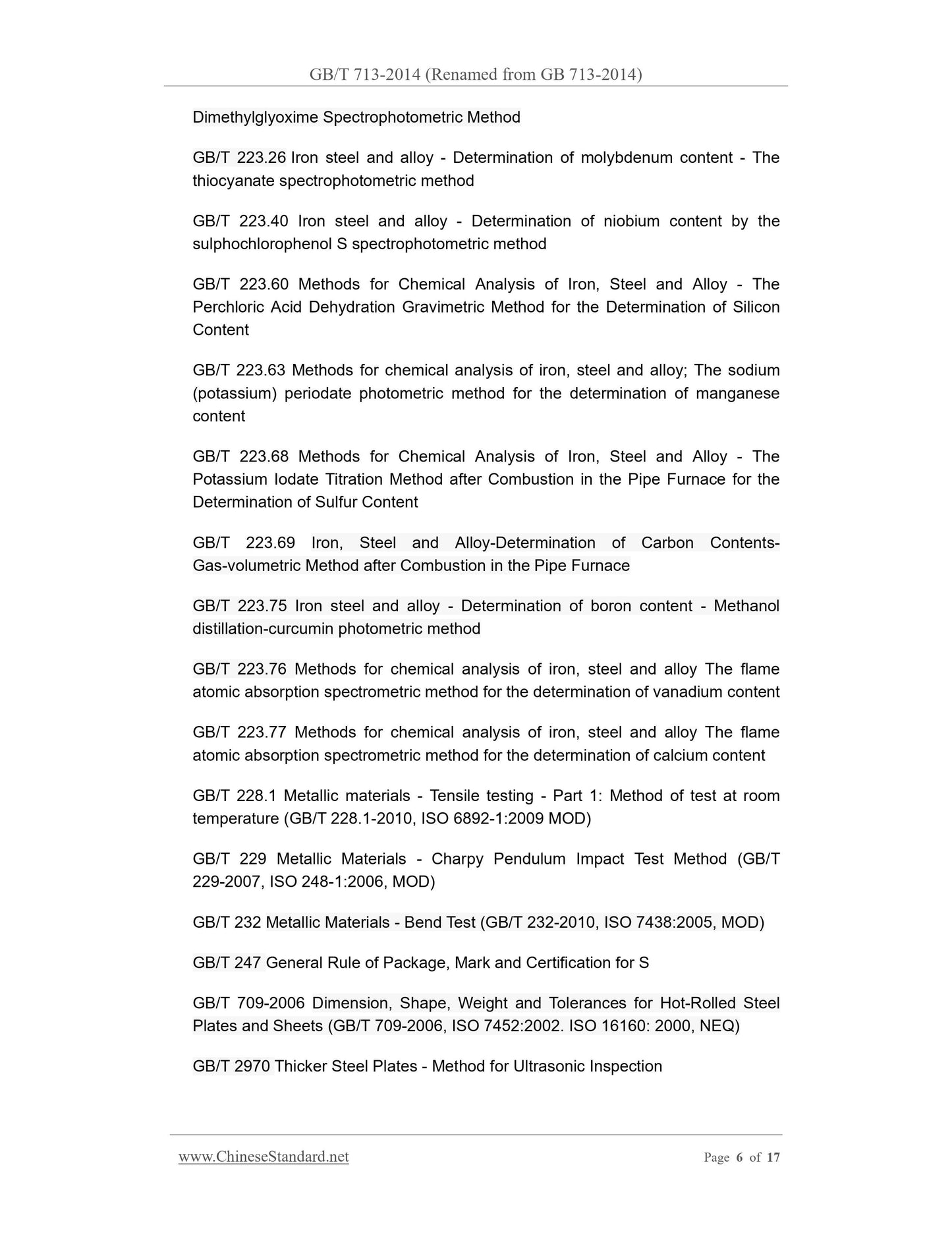 GB 713-2014 Page 6
