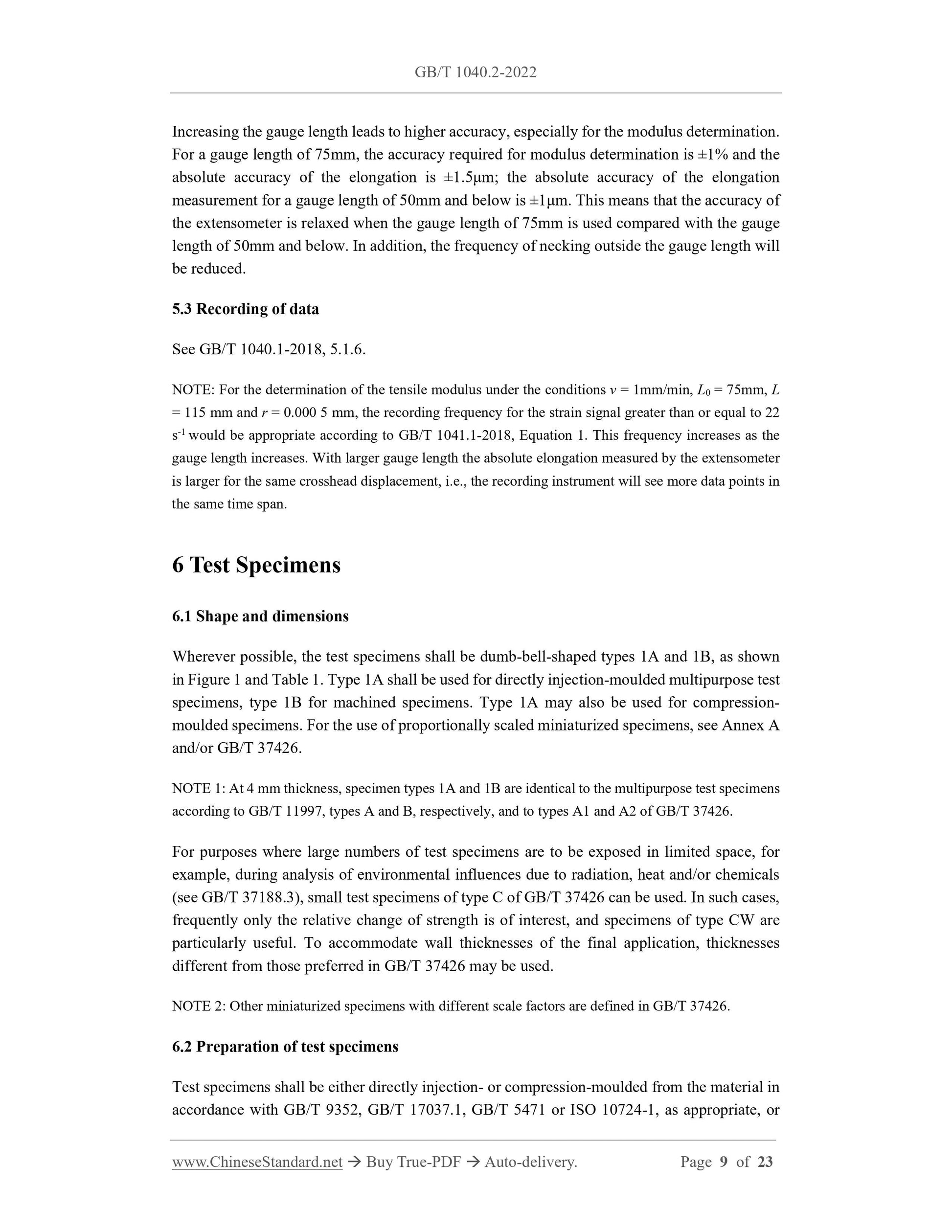 GB/T 1040.2-2022 Page 6