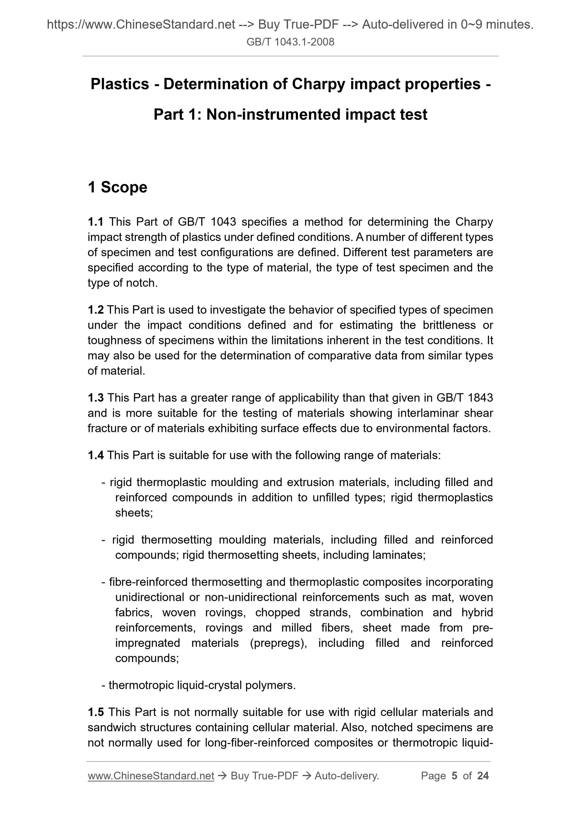 GB/T 1043.1-2008 Page 5