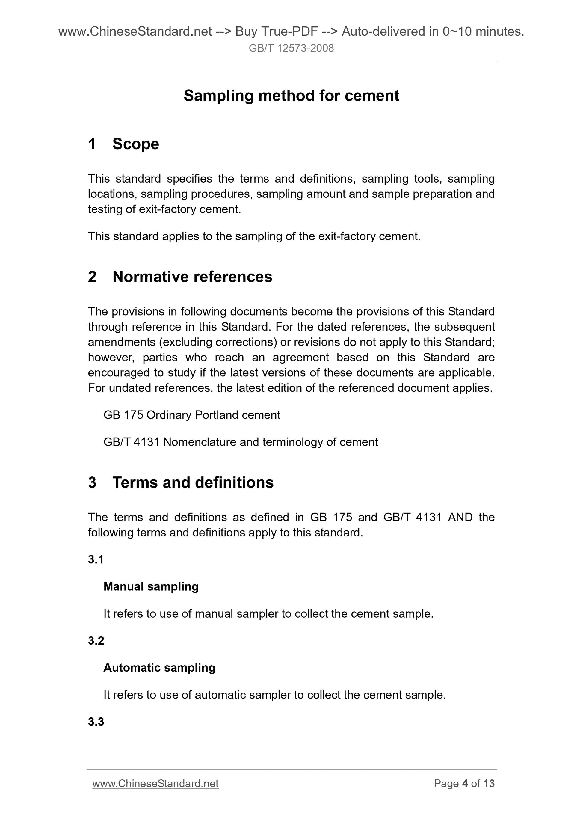 GB/T 12573-2008 Page 4