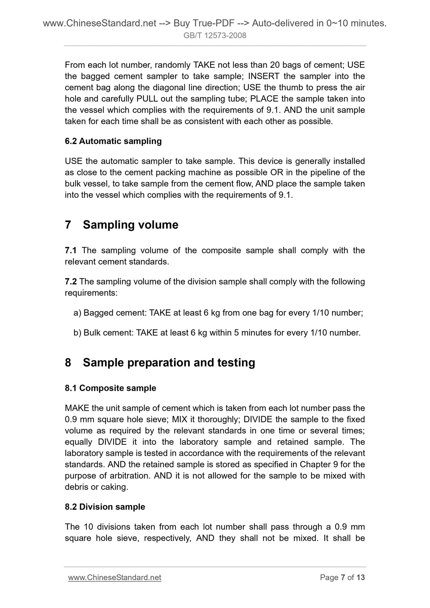 GB/T 12573-2008 Page 5