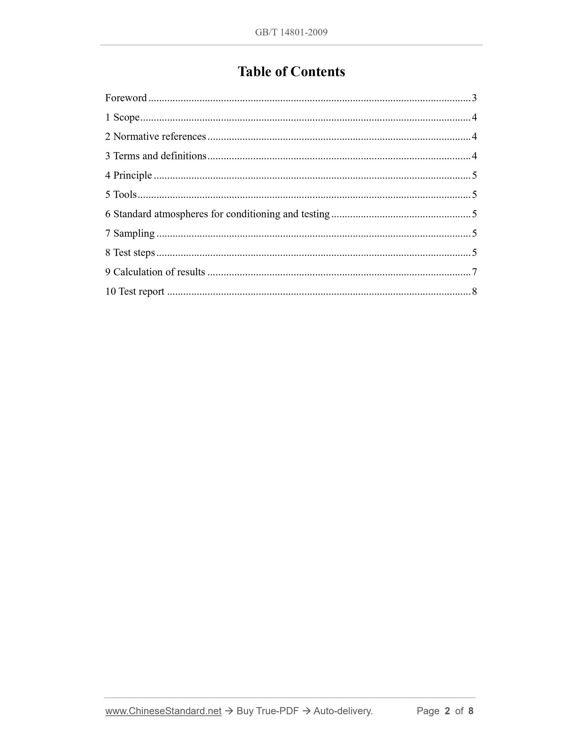 GB/T 14801-2009 Page 2