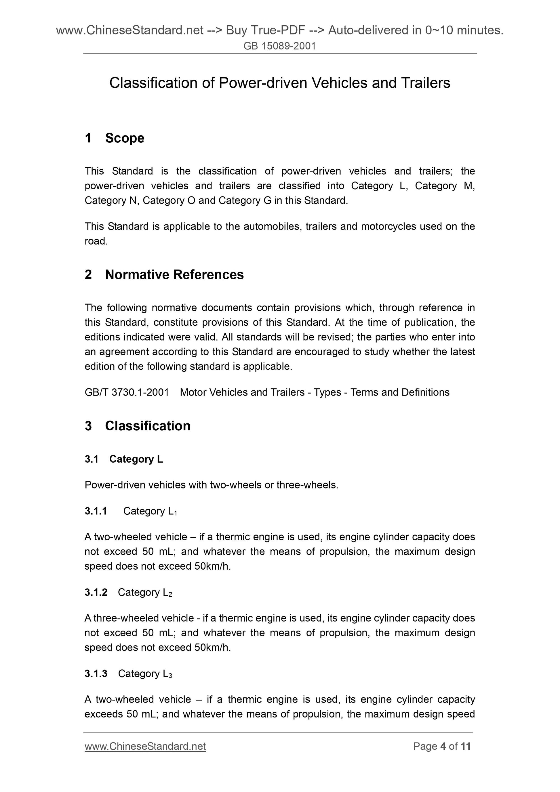 GB/T 15089-2001 Page 4