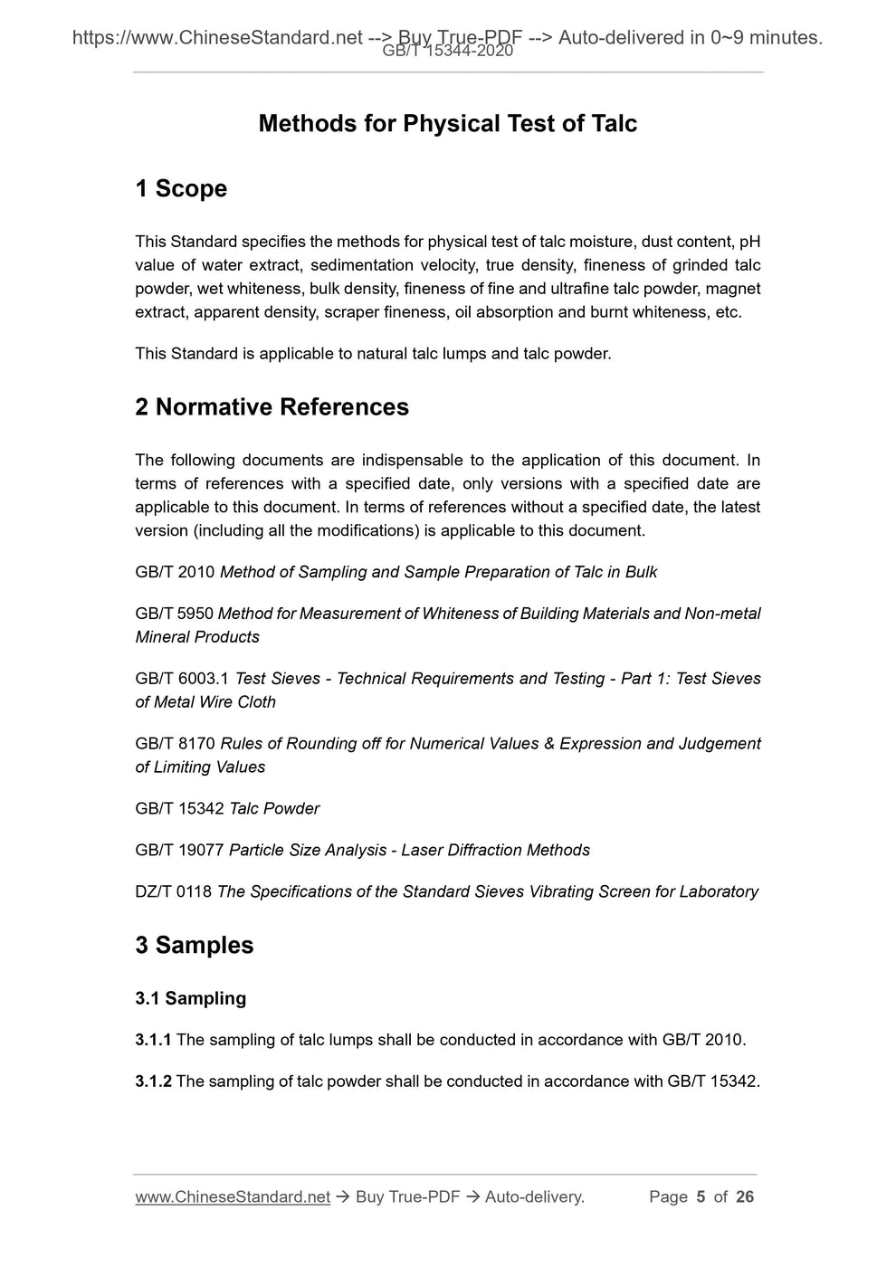 GB/T 15344-2020 English PDF (GB/T15344-2020) – www.ChineseStandard.us ...