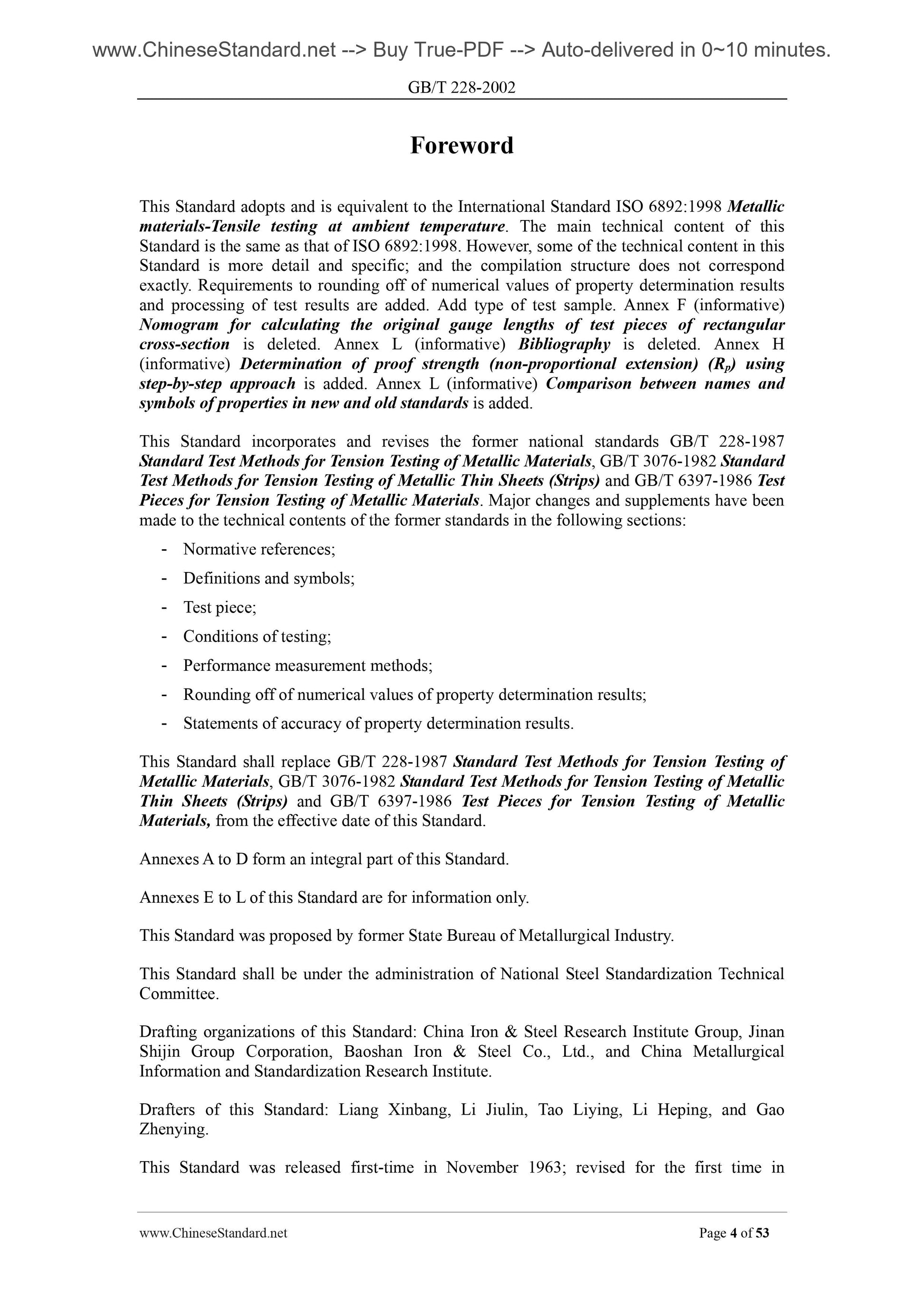 GB/T 228-2002 Page 4