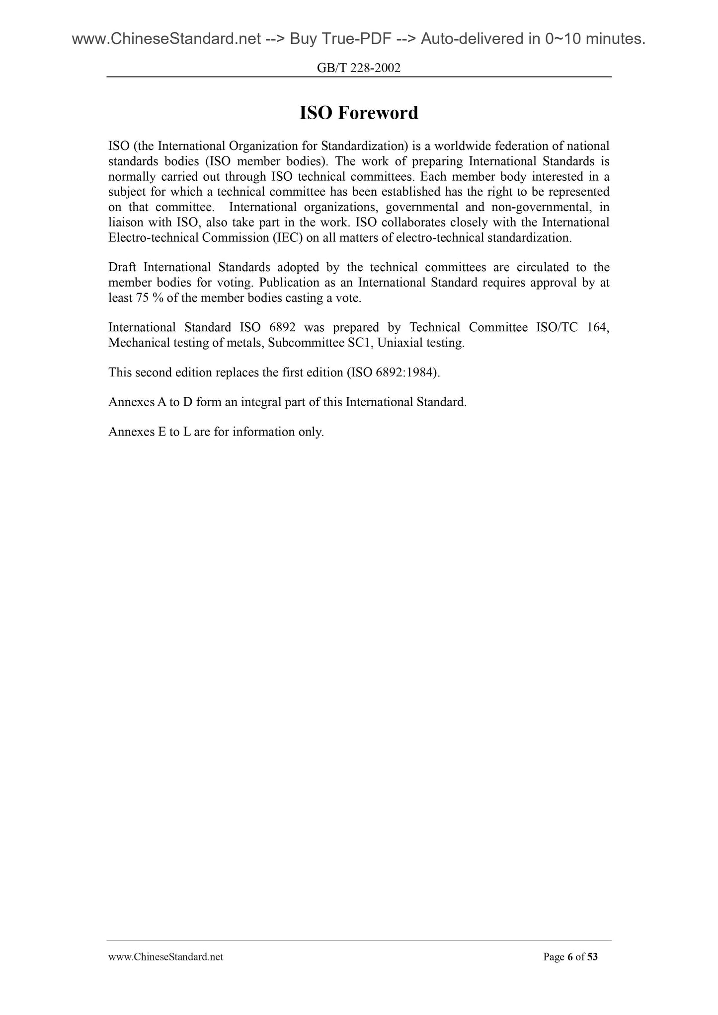 GB/T 228-2002 Page 6