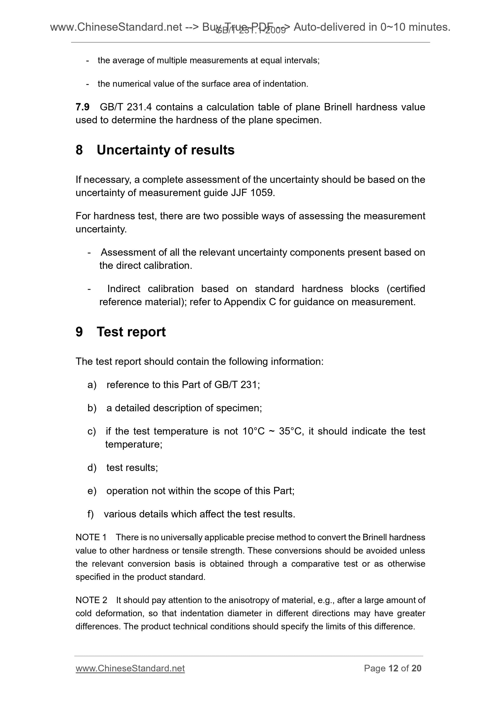 GB/T 231.1-2009 Page 5