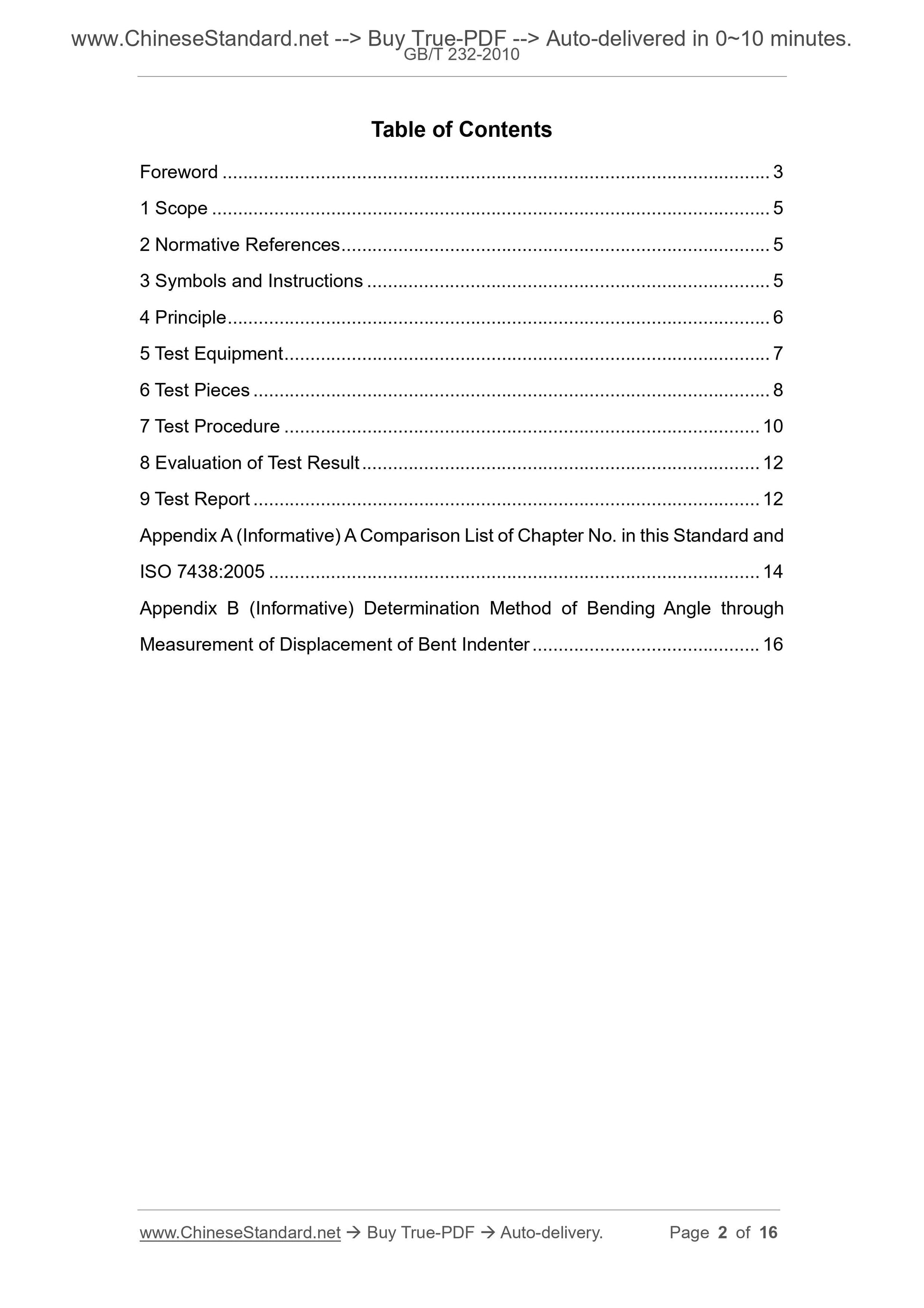 GB/T 232-2010 Page 2