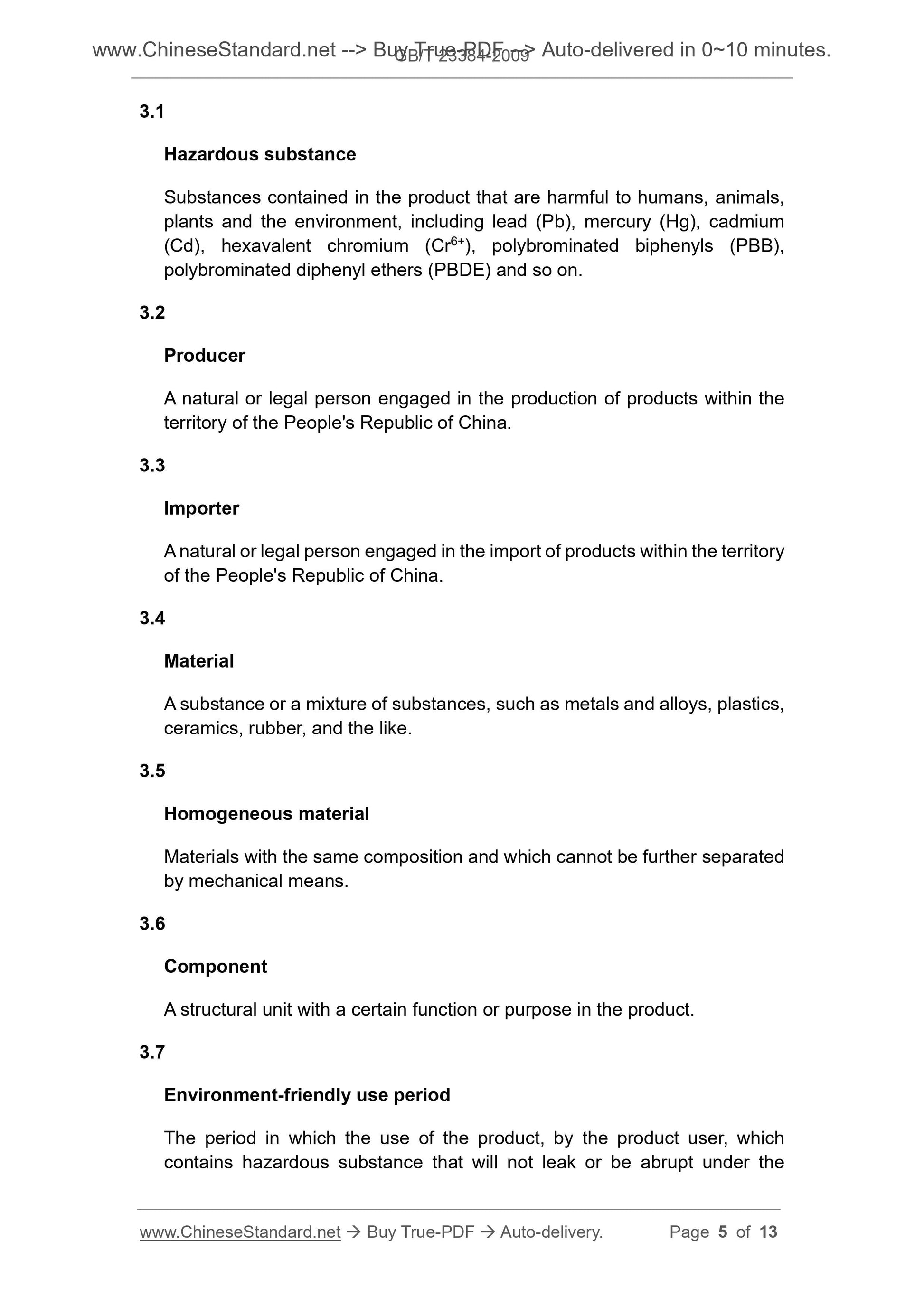 GB/T 23384-2009 Page 5
