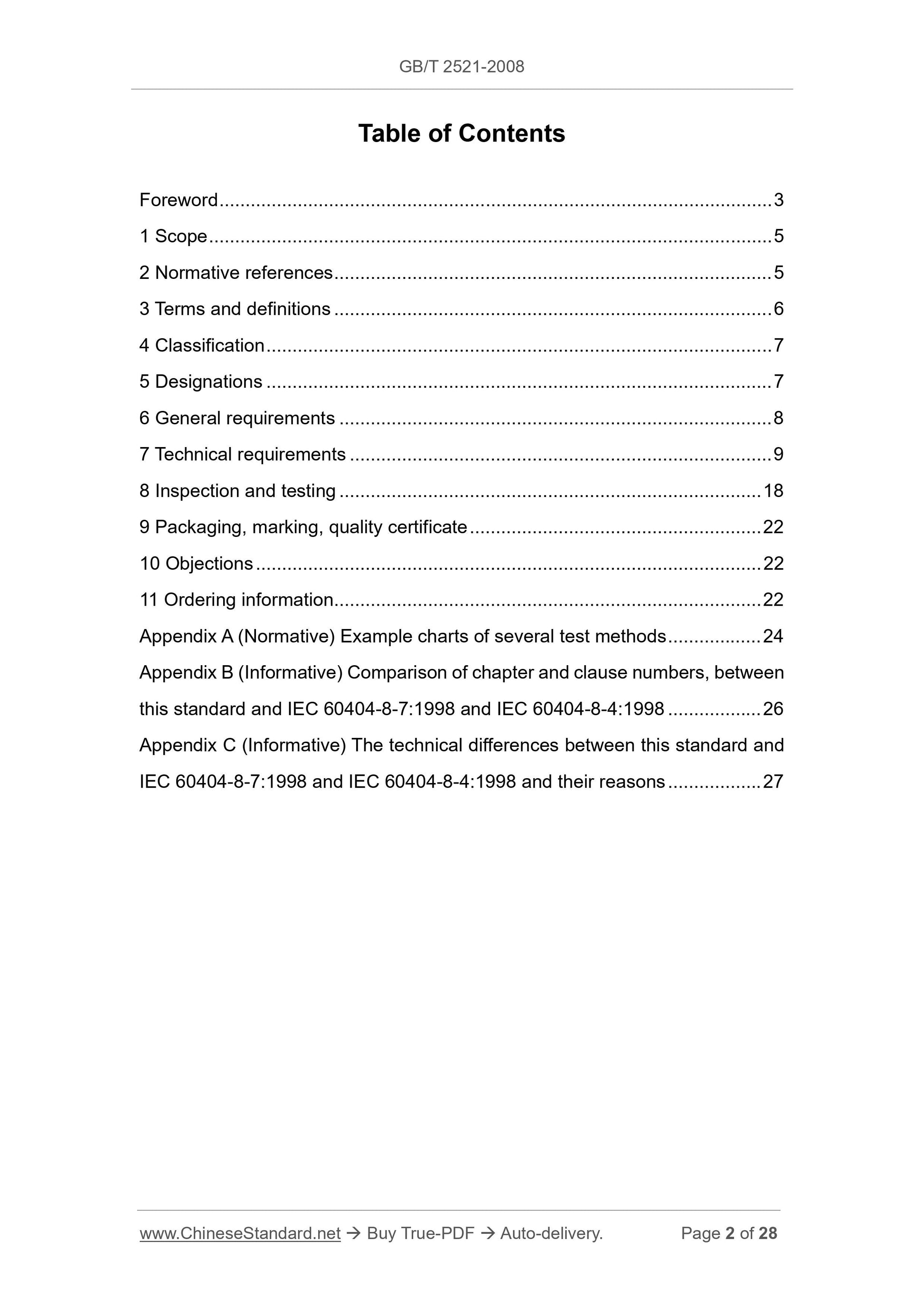 GB/T 2521-2008 Page 2