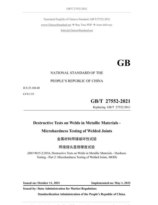GB/T 27552-2021 Page 1