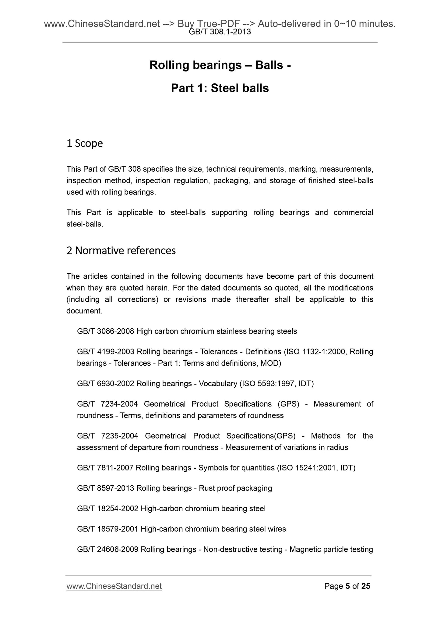 GB/T 308.1-2013 Page 5